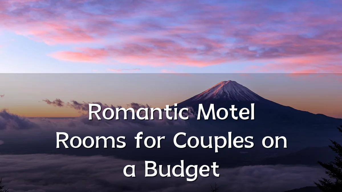 Romantic Motel Rooms for Couples on a Budget