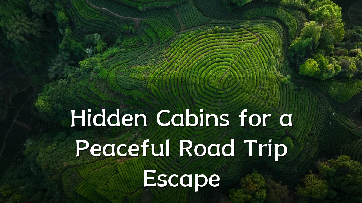 Hidden Cabins for a Peaceful Road Trip Escape