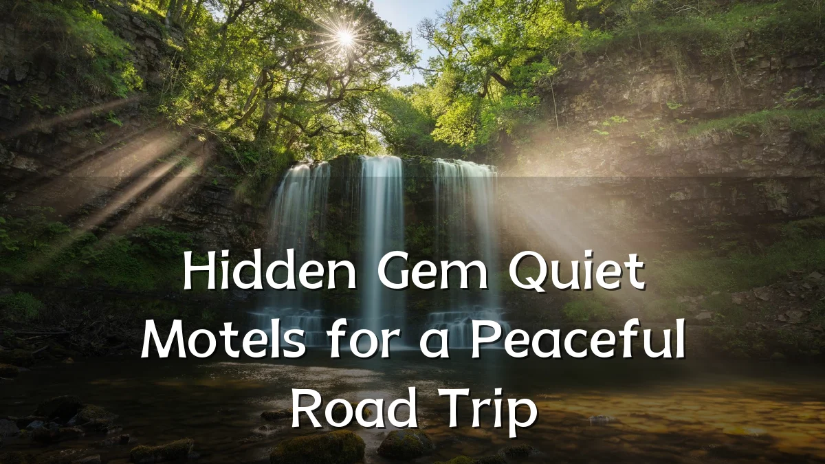 Hidden Gem Quiet Motels for a Peaceful Road Trip
