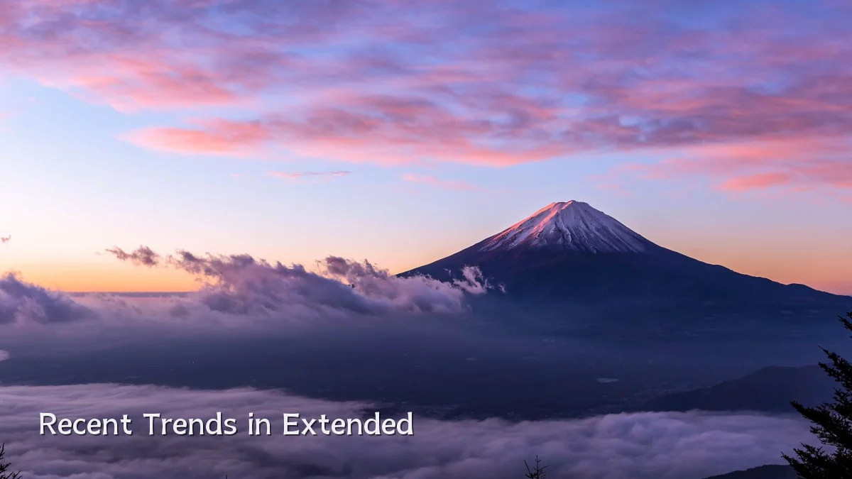 Recent Trends in Extended