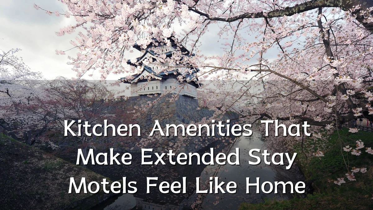 Kitchen Amenities That Make Extended Stay Motels Feel Like Home
